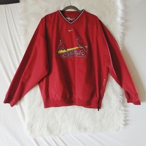 MLB St. Louis Cardinal's Nike Pullover Lightweight